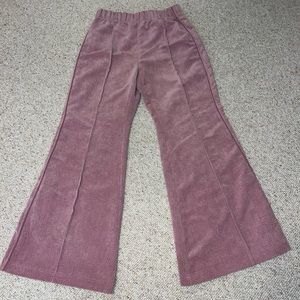 Corduroy lilac pants